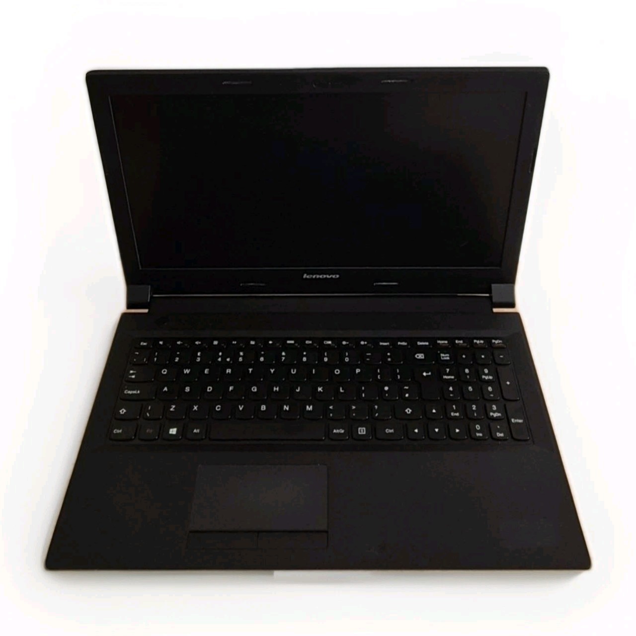 Lenovo B50-80 15.6-inch laptop with Intel i5-5200U, 8GB RAM, 128GB SSD, DVD drive, HDMI, and numeric keypad