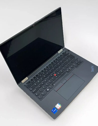 Lenovo ThinkPad X13 Yoga Gen 2 13.3" 2-in-1 laptop with Intel i7-1165G7, 16GB RAM, 256GB SSD, Windows 11 Pro, and 4G LTE connectivity